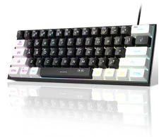 Klaviatūra Magegee TS91 Baltas-Juodas, RGB, US