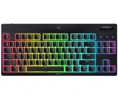 Klaviatūra Razer BlackWidow V4 HyperSpeed Tenkeyless Low-Profile Oranžinis Switch US
