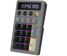 Klaviatūra ROYAL KLUDGE M20 Phantom, Violet Switch, US