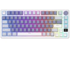 Klaviatūra Royal Kludge RK M75 (Ocean mėlynas) - RK Creamy Switches
