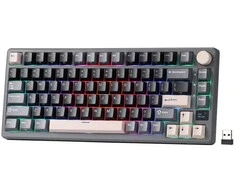 Klaviatūra Royal Kludge RK M75 (Phantom) - RK rusvai gelsvas switches