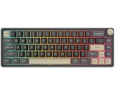 Klaviatūra ROYAL KLUDGE R65 Phantom, Mėlyna Switch, US