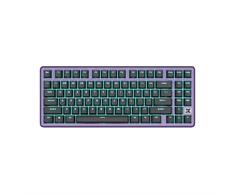 Royal Kludge RK X87 Blackberry Mousse laidinė klaviatūra| 87%, Hot-swap, Kreminis switches