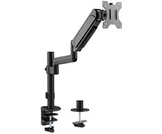 Gembird Stalinis laikiklis vienam monitoriui su USB jungtimis (reguliuojamas), nuo 17 iki 32 colių, keliamoji galia iki 9kg