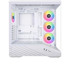 Lian Li Vector V100 PC-kompiuterio korpusas, Midi-Tower, ATX, RGB, Tempered Glass – baltos spalvos
