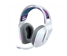Belaidės ausinės Logitech G733, LIGHTSPEED, RGB, Baltos spalvos