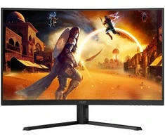 Žaidimų monitorius AOC CQ32G4VE, 31.5",Curved/ VA panel/ QHD(2560x1440), /180 Hz/ 0.5 ms, HDR10, FreeSync Premium HDMI, DisplayPort