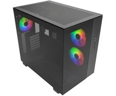 „Montech KING 65 PRO“ kompiuterio korpusas, „Midi-Tower“, ATX, ARGB, grūdintas stiklas - juodas