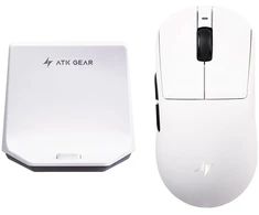 Pelė ATK Dragonfly A9 NB Ultra, Baltas