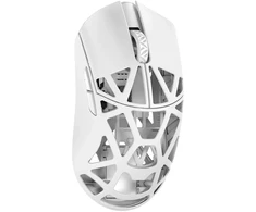 WL Pelė WLMOUSE Beast X Max Solid Sides Pelė žaidimams, Omron Optinė Switches – baltas