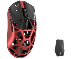 Pelė WLMouse Beast X Mini Pro Solid SIdes, Omron Opticals Switches, Raudona &amp; Juodas