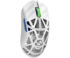 Pelė WLMouse × DRG Beast X Mini Pro Solid Sides, Omron Opticals Switches, Baltas