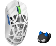 Pelė WLMouse × DRG Beast X Mini Pro Solid Sides, Omron Opticals Switches, Baltas