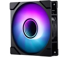 PHANTEKS M25 Gen2 PWM D-RGB korpuso ventiliatorius, 3er-Pack – 140mm, juodos spalvos