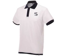 SK GAMING POLO 2017 baltas S