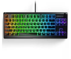 Žaidimų klaviatūra SteelSeries Apex 3 TKL, US kalba, Juodos spalvos