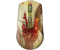 SteelSeries CS2 Dragon Lore Edition belaidė žaidimų pelė | 18000 DPI
