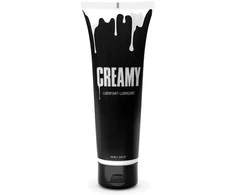Creamy Kreminis intymios higienos gelis su tikra dirbtine sperma, 250 ml