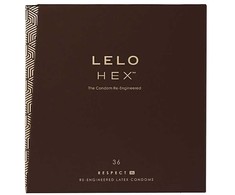LELO HEX Respect XL prezerwatywy lateksowe 36 pieces