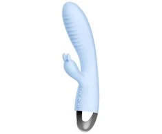 Vibratorius-VIBRATORE RABBIT LETEN FAYE 2 TURQUOISE