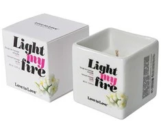 Love To Love LIGHT MY FIRE - MASAŽINĖ ŽVAKĖ - MONOI 65G / 2.2OZ.