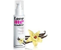 Love To Love LOVE ME TENDER - MASAŽINIS ALIEJUS - VANILĖ 100ML / 3.3FL.OZ.
