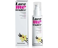 Love To Love LOVE ME TENDER - MASAŽINIS ALIEJUS - VANILĖ 100ML / 3.3FL.OZ.