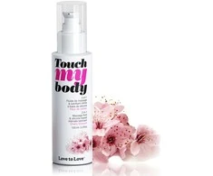 Love To Love TOUCH MY BODY – MASAŽAS IR LUBRIKANTAS – VYŠNIŲ ŽIEJIMAS 100ml / 3.3FL.OZ.