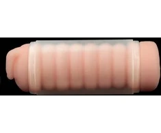 LoveToy „Virgin-Skin Blowout Stroker“ makšties ir išangės masažuoklis