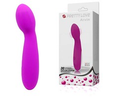 Pretty Love Strong, diskretiškas g taško vibratorius, 30 režimų, 14 cm, USB