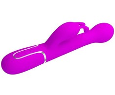 Pretty Love Flirtation PRETTY LOVE - DEJON TRIUŠIO VIBRUOTAS 3 IN 1 DAUGIAFUNKCIS VIOLETINIS