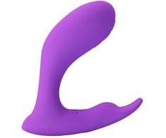Pretty Love Bottom Pretty Love Idabelle Violet Wireless Dual Motor Massager with Remote