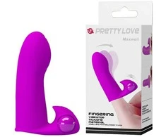 „Pretty Love“ G taško klitorio pirštų stimuliatorius su vibracija, 8 vnt.
