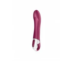 Satisfyer Big Heat šildomas violetinis vibratorius