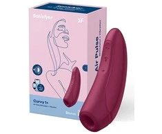 SATISFYER CURVY1+ SU PROGRAMĖLE ROŽĖS RAUDONUMO
