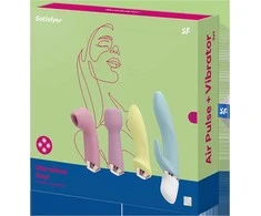 BoT Marvelous Four Air impulsų + vibratoriaus rinkinys