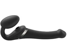 Strap-On-Me - Strap-on Multi Orgasm Remote Controlled 3 Motors Juodas S