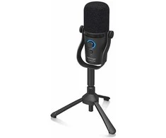 „Behringer D2 Podcast Pro“ – skaitymo/vokalo mikrofonas su XLR/USB jungtimi