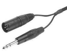 Ausinės Beyerdynamic | 1.5 m Connecting Cable skirta DT 18*/19*/28*/29*-Series | 3-pin XLR male ir 1/4" stereo jack | K 190.40