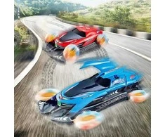 360° besisukantis kaskadininkų automobilis Flying car,mėlynas