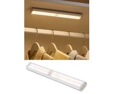 Įkraunamas LED šviestuvas su judesio jutikliu ir magnetiniu tvirtinimu