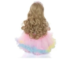 Lėlė Princesė Reborn dolls, 60cm