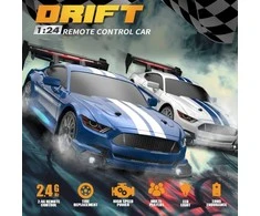 Nuotoliniu būdu valdomas RC drift automobilis, 1:24 mastelis