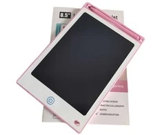 Spalvota piešimo ir rašymo lenta LCD Writing Planšetė 8'5, rožinė