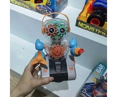 Žaislinis robotas su šviesos ir garso efektais Gear