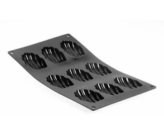 De Buyer 9-madeleines tin, 31x17.5 cm, MoulFlex