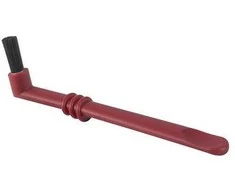 BAREQ Kavos aparato šepetėlis 17 cm rauduonas