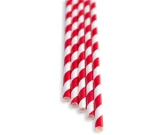 BAREQ rauduonos juostos vamzdeliai 8x250 mm (100 vnt.)