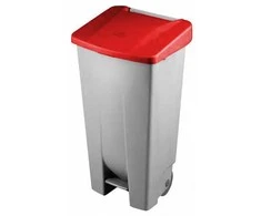 Basket solid lid DE-23400, red