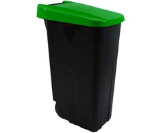 Basket solid lid DE-234250, žalias